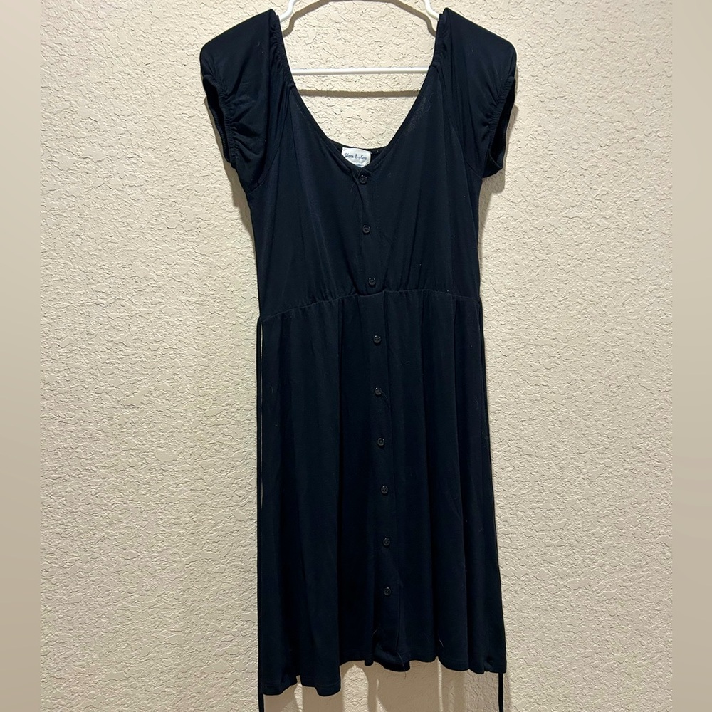 Yarn and Sea Black Dress🖤